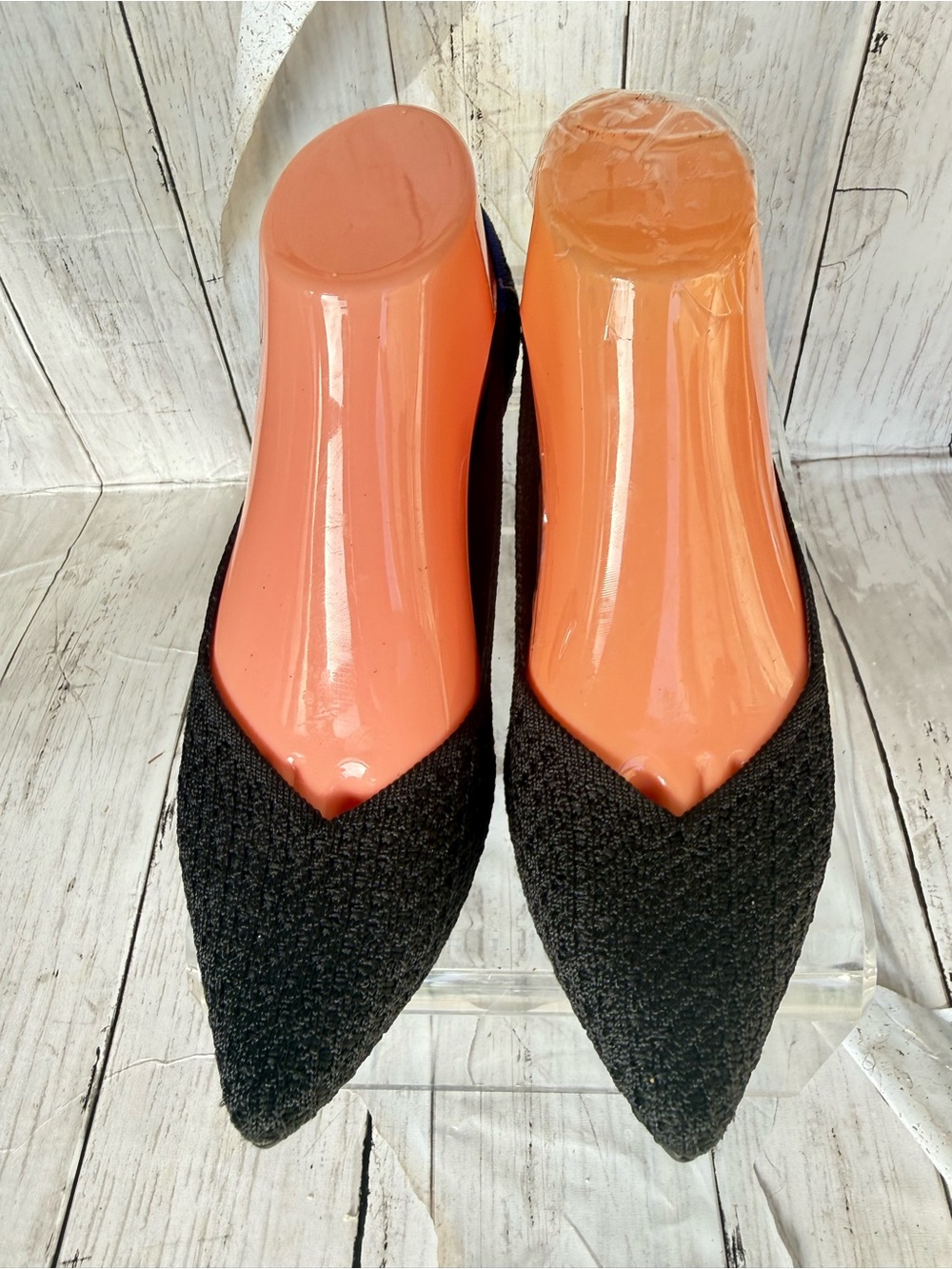 Rothy's Black Knit Women's Slip-On Flats - Picture 3 of 7